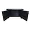 American Hawk Industrial Automotive Transmission TableWith Closing Doors - Black, Shop Table with Liquid Runoff Tray WDT- 4K- BLK - alternate 5