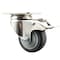 Service Caster 3 Inch 316SS Thermoplastic Rubber Swivel Top Plate Caster with Total Lock Brake SCC-SS316TTL20S314-TPRB - alternate 1