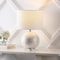 Jonathan Y Zuri 23.5" Coastal Contemporary Capiz Seashell Sphere LED Table Lamp, Pearl/White JYL1055A - alternate 12