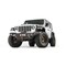 Warn Full Width One Piece Design Winch Mount Bumper with Shackle Tabs Powder Coated Black Steel 101335 - alternate 6