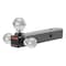 Curt Ball Mount, 8-1/2 in L, 1-7/8, 2, 2-5/16 in Dia Hitch Ball, Steel 45001 - alternate 1
