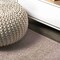 Jonathan Y Haze Solid Low-Pile Brown 4 ft Round Area Rug SEU100J-4R - alternate 8