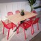 Leisuremod Acken Plastic Dining Side Chair, Red ACK18R - alternate 10