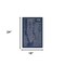 Homeroots 24" x 16" Indigo and White Aerial New York Map Canvas Wall Art 399004 - alternate 4