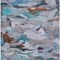 Homeroots 3' X 5' Blue Gray And Brown Abstract Washable Indoor Outdoor Area Rug 603119 - alternate 9