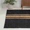Jonathan Y Olivier Rustic Farmhouse Wide Ticking Stripe Jute Black/Natural 5 ft. x 8 ft. Area Rug NRF200B-5 - alternate 7