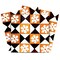 Homeroots 7" x 7" Mini Snowflakes and Squares Peel and Stick Removable Tiles 400502 - alternate 1