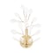 Z-Lite Claudine Modern Gold 1 Light Wall Sconce 353-1S-MGLD - alternate 6