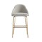Manhattan Comfort Gracie Barstool in Stone and Gold BS022-GST - alternate 8