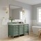 James Martin Vanities Brittany 60" Single Vanity, Smokey Celadon, w/ 3 CM Siberian Silestone Top 650-V60S-SC-3SFR - alternate 7