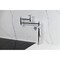 Kingston Brass Deck Mount Pot Filler Faucet with Knurled Handle, Polished Chrome KS3701RKX - alternate 6