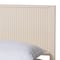 Baxton Studio Primrose Mid-Century Ivory Fluted Wood King Size 4-Piece Bedroom Set 249-13819-13831-13823-ZORO - alternate 10