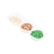 Smarty Had A Party Clear Rectangular 3-Hole Mini Plastic Bowls (240 Bowls), 240PK 2632-CASE - alternate 7