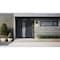 Vdomdoors Metal Double Doors Deux 0729 Gray Graphite Stainless Steel insert 1 Sidelight and Top Transom Entry DEUX0729DEXD-GRE-W72+12xH80+14-LH-O - alternate 4