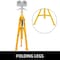 Vevor VEVOR Roller Pipe Stand for 1/8 in -12 in Pipes 2500Lbs Capacity Pipe Stands JR-1109 - alternate 7