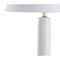 Jonathan Y Copenhagen 29" Ceramic/Metal LED Table Lamp, White/Brass JYL6207B - alternate 8