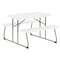 Flash Furniture Paige Easy-Fold White Folding Plastic Kids Outdoor Picnic Table and Benches, Seating for 4 Kids RB-EBB-2432FD2-WH-GG - alternate 10