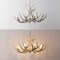 Jonathan Y Eldora 36" 8-Light Rustic Farmhouse Adjustable Resin Antler LED Chandelier, Beige JYL6319B - alternate 10