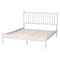 Baxton Studio Callison Spindle Platform Bed, White, Full 271-14734-ZORO - alternate 9