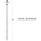 Neiko 0.375 in Dr. Breaker Bar, 12 Inches Long, Flex Head 00339A - alternate 6