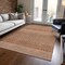 Homeroots 3' X 5' Orange And Ivory Chevron Washable Indoor Outdoor Area Rug 612286 - alternate 9