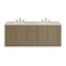 James Martin Vanities Chicago 72" Dbl Vanity, Walnut Whisper, w/ 3 CM Siberian Silestone Top w/FreePower Wireless Charger 503-V72-WLW-FSFR - alternate 9