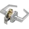 Tell Satin Chromium-Plated Storeroom Door Lever CL100010 - alternate 1