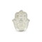 Homeroots 6in Silver Cast Iron Handmade Hamsa Trinket Tray 634783 - alternate 9
