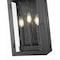 Z-Lite Toulouse Sand Black 3 Light Outdoor Wall Light 5030B-BK - alternate 8