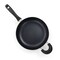 Oster Clairborne 10.25 Inch Aluminum Saute Pan with Lid in Charcoal Grey 75663.02 - alternate 10