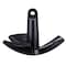 Vevor River Anchor 30LB Boat Anchor Cast Iron Black Vinyl-Coated Mushroom Anchor AN20-30LB - alternate 1