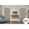 Sartodoors Sliding Double Barn Doors with Hardware, Planum 0020 Grey Oak, 13FT Rail Hangers Sturdy Set, Modern PLANUM0020DB-S-SD-72 x 80 (2* 36x80) - alternate 6