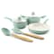Gibson Home Plaza Cafe 7 Piece Essential Core Aluminum Cookware Set in Sky Blue 123880.07 - alternate 1