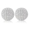Homeroots Set of Two Clear Faux Crystal and Silver Decorative Orb Tabletop Sculptures, 2PK 373745 - alternate 1