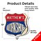 Signmission Matthew's Workshop, 12 inch X 12 inch, Vinyl Decal, 2PK SHI-D-2PACK-12-489-MATTHEW - alternate 5