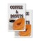 Signmission Coffee & Donuts, A-Frame & 2 Decals Installed, Heavy-Duty Plastic Frame SBHD-D-2436-Coffee & Donuts - alternate 5