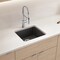 Blanco Liven SILGRANIT 21 Single Bowl Dual Mount Kitchen Sink - Cinder 443228 - alternate 3