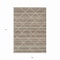Homeroots 9' X 12' Taupe And Brown Geometric Washable Indoor Outdoor Area Rug 610731 - alternate 8