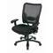 Space Seating 75 Series Big & Tall Double AirGrid Back and Fabric Seat Chair, Black/Black 75-7A773-231 - alternate 1