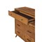 Homeroots 38" Brown Solid Wood Four Drawer Chest 524141 - alternate 18