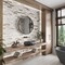 Apollo Tile Beige 11.5 in x 11.5 in Recycled Glass Matte Floor and Wall Subway 9.18 sqft/case, 10PK APLNNR8810BRA - alternate 8