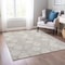 Homeroots 5' X 8' Taupe Beige And Khaki Floral Medallion Washable Indoor Outdoor Area Rug 614636 - alternate 9