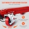 Vevor Hydraulic Lift Table Cart 330 lbs Manual Double Scissor Lift Table 50" TFD15 - alternate 7
