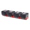 48 Tools Battery Holder, 13.25 in L, 18 V BH-MIL-RED-04 - alternate 4