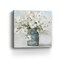 Homeroots 40" x 40" Watercolor Soft Pastel Dogwood Bouquet Canvas Wall Art 398890 - alternate 2