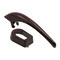 Prime-Line Storm and Screen Door Pull Lever Handle Set with Interior Latch, Strike and Screws, Brown K 55227 - alternate 7