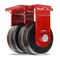 Hamilton Rigid Caster, Ehd2 6X3 Plastex R-EHD2-63PT - alternate 1