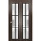 Sartodoors Sliding Closet Bi-fold Doors Planum 2122 Solid Core Modern Interior PLANUM2122BF-CA-48 x 80 (2* 24x80) - alternate 1