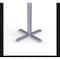 Correll Square Cafe Table, 42 in W, 42 in L, 29 in H, Particleboard Top, Mahogany SXT42S-20-98-20 - alternate 9
