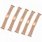 Elegani Rose Gold Classic Multi-Link Stainless Steel Replacement Band Compatible with Apple Watch 49mm BJBF-RGD-49mm - alternate 5